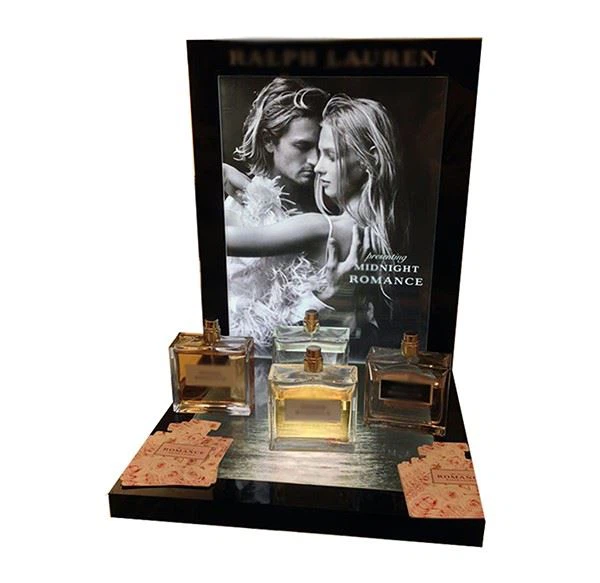 Cosmetic Display Counter Acrylic With Led Light