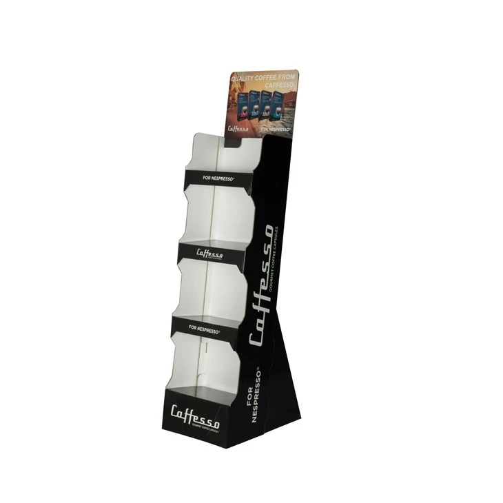 Cardboard Coffee Display Stand